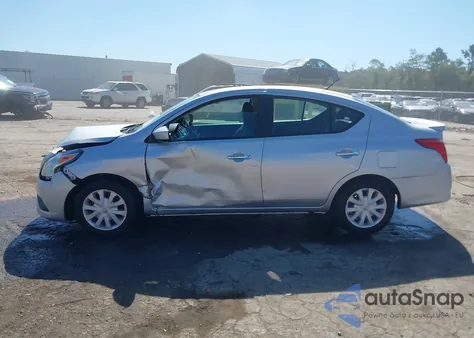 2019 Nissan Versa 1.6 Sv from USA, damaged, VIN 3N1CN7AP2KL826862